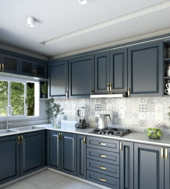 مطبخ ألمنيوم كلاسيك