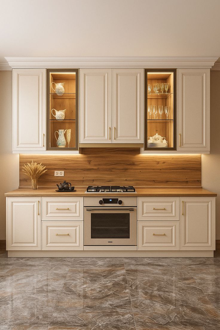 تفصيل مطابخ كلاسيك الرياض فخامة الخشب والتصاميم الملكية